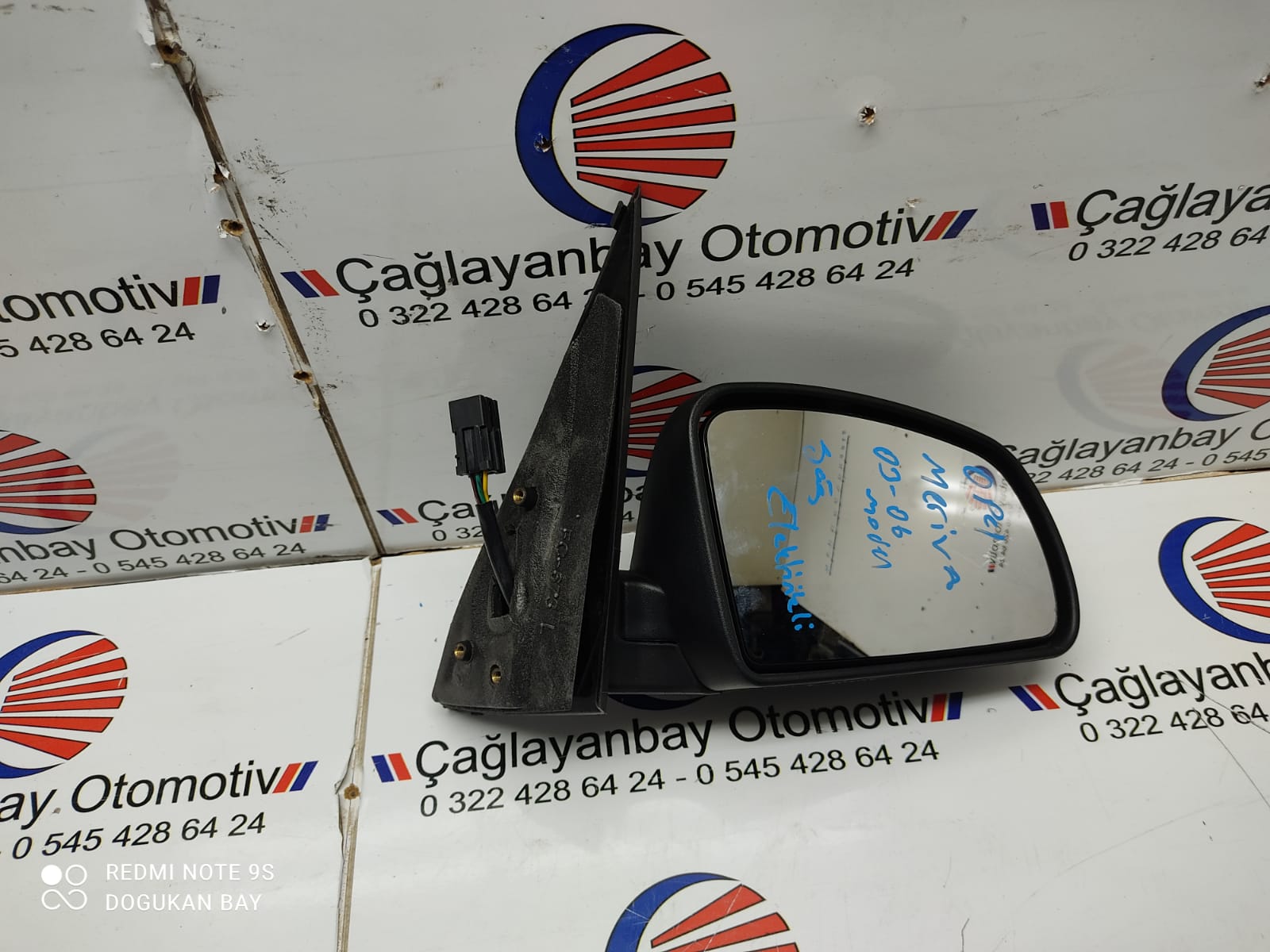 Opel meriva 03-06 model sag eleltirikli ayna